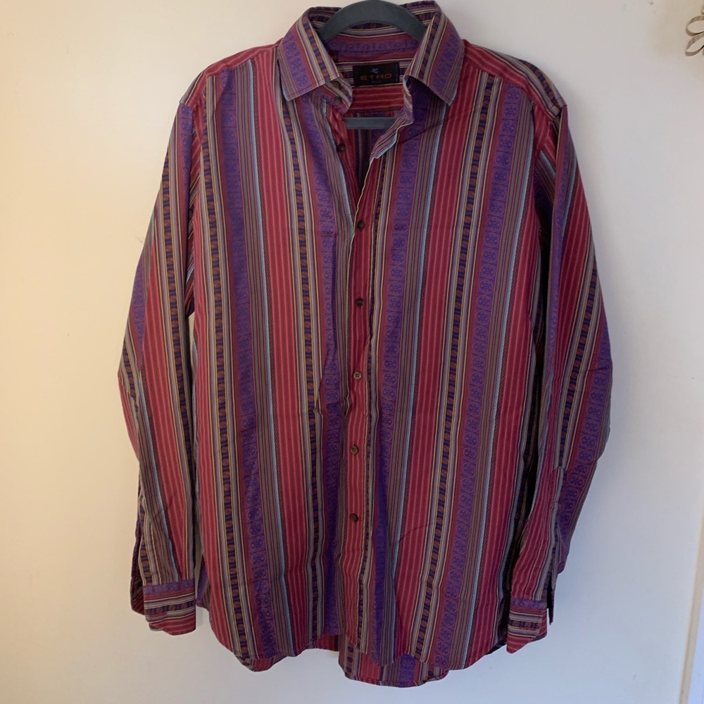 Etro long sleeve button up, made in Italy